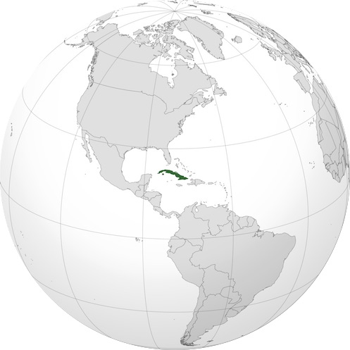 Cuba mappa