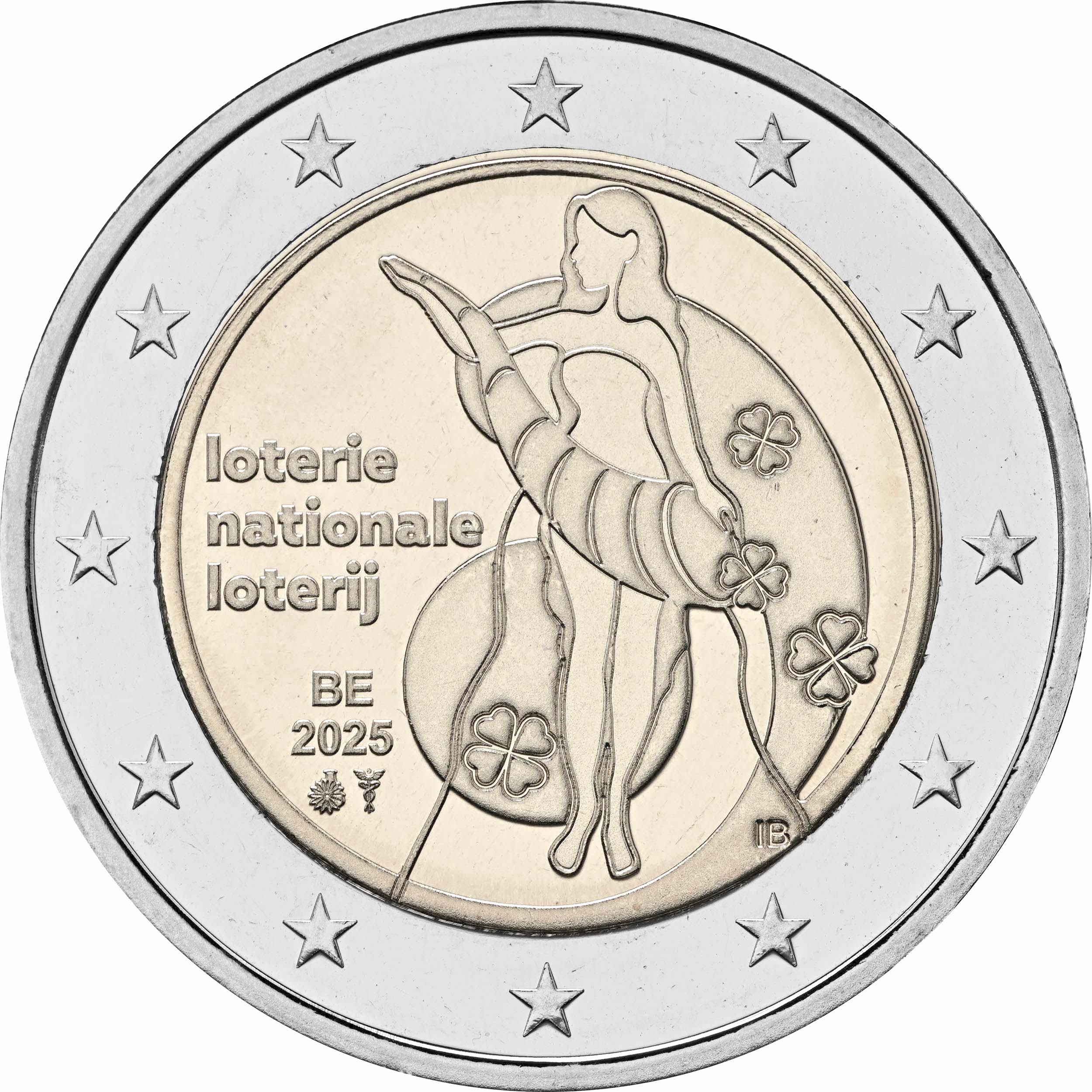 Belgio 2025: 2 € Lotteria nazionale Belgio 2025: 2 € Lotteria nazionale