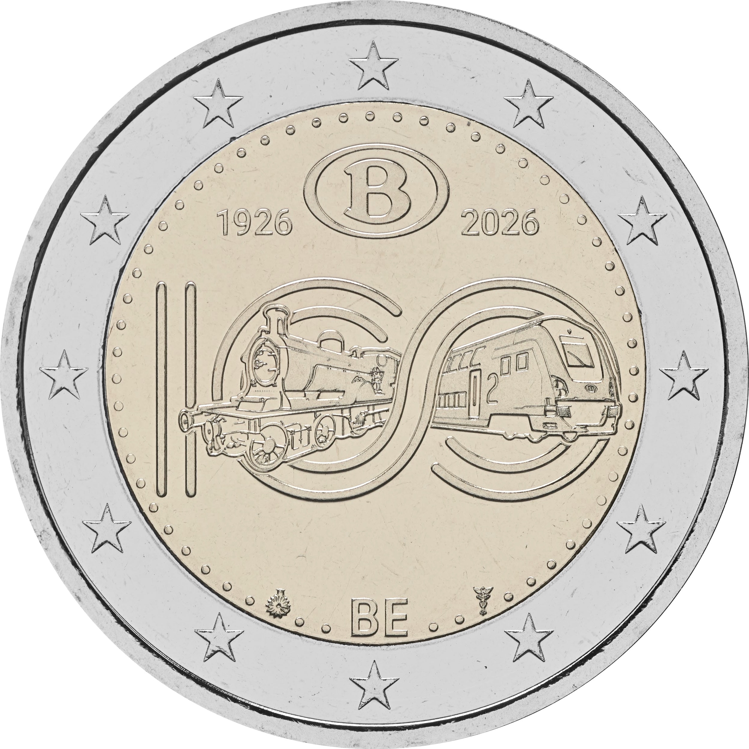 Belgio 2026: 2 € ferrovie nazionali Belgio 2026: 2 € ferrovie nazionali