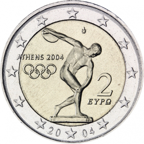 2 € Olimpiadi di Atene 2004