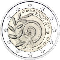 2 € Special Olympics Atene 2011