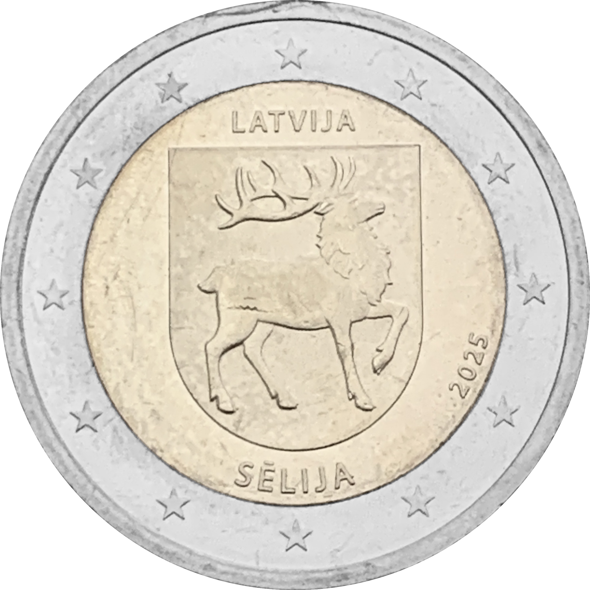 Lettonia 2025 - 2 € Sēlija Lettonia 2025 - 2 € Sēlija