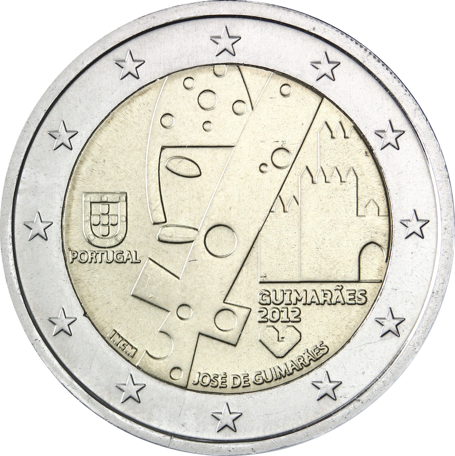 Portogallo - 2 € Guimarães 2012
