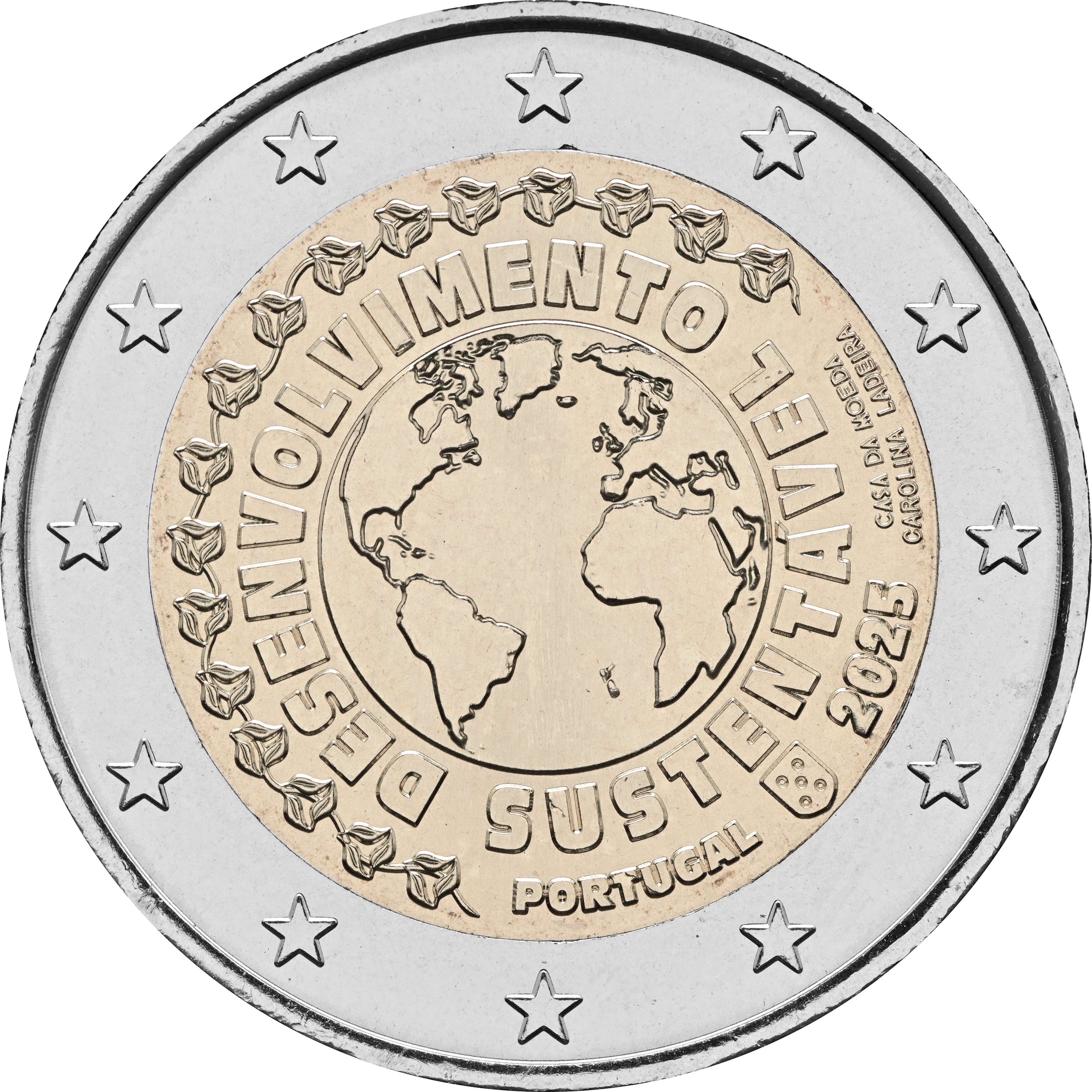 Portogallo 2025 - 2 euro Sviluppo sostenibile Portogallo 2025 - 2 euro Sviluppo sostenibile