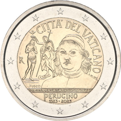 2 € V Centenario della morte del Perugino 2023