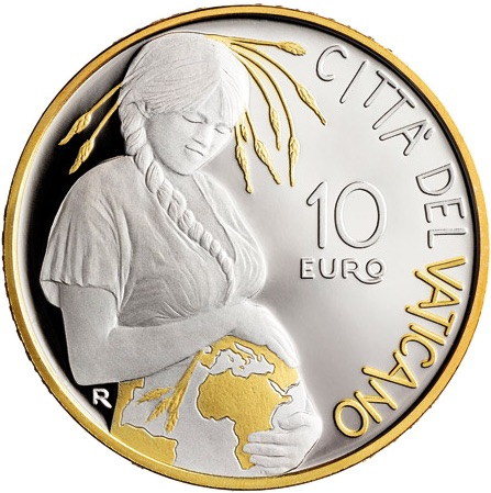 10 € 50° Giornata Mondiale della Terra 2020 Gilded
