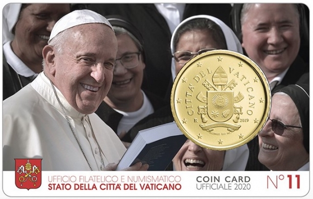 50 Centesimi Coin card n°11 2020