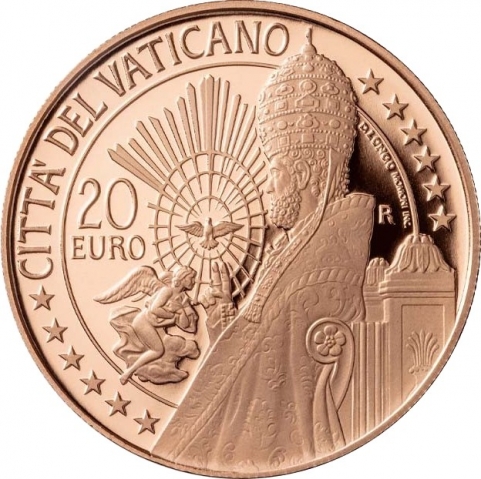 20 € Arte e Fede: San Pietro 2021 Proof