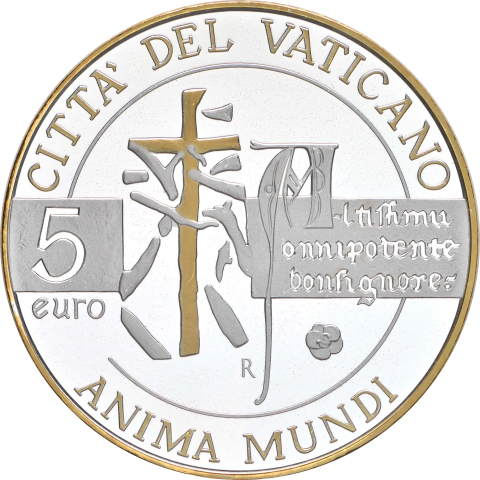 5 € Anima Mundi - Laudato Si 2022 gilded