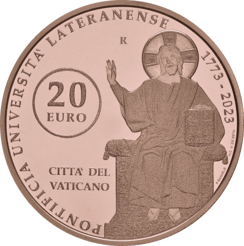 20 € 250° anniversario Pontificia Università Lateranense 2023