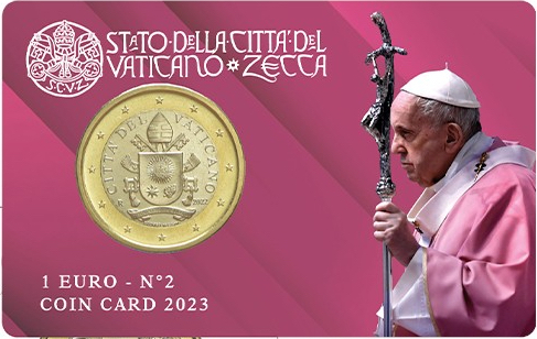 1 € Coin card n° 2 2023