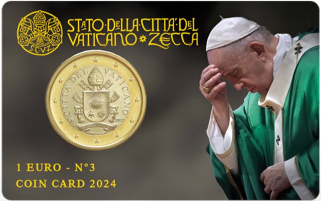 1 € Coin card n° 3 2024