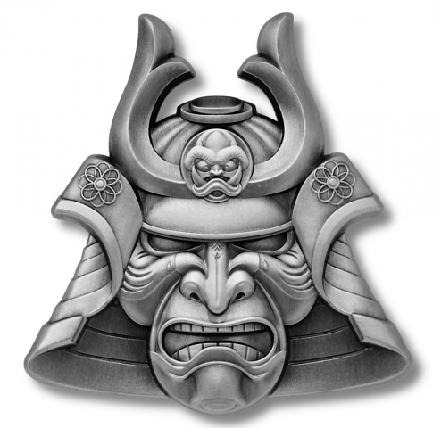 5 $ Antichi guerrieri: maschera di Samurai 2021 Samoa
